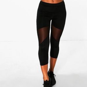 Mesh Panel Leggings